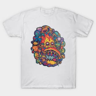 “JUPP” Alternate Dimension Sticker Art T-Shirt